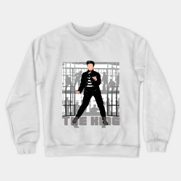 The King Jailhouse Crewneck Sweatshirt by laurelsart2014